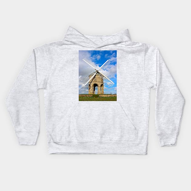 Chesterton Windmill Warwickshire Kids Hoodie by avrilharris